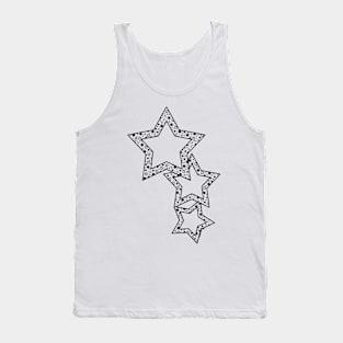 Star Pattern Tank Top